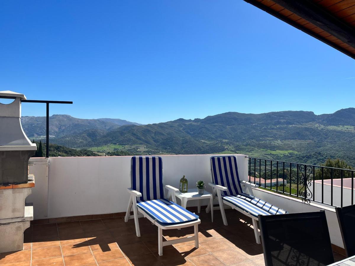 Mirador De Tajos Villa กอร์เตส เด ลา ฟรอนเตรา ภายนอก รูปภาพ